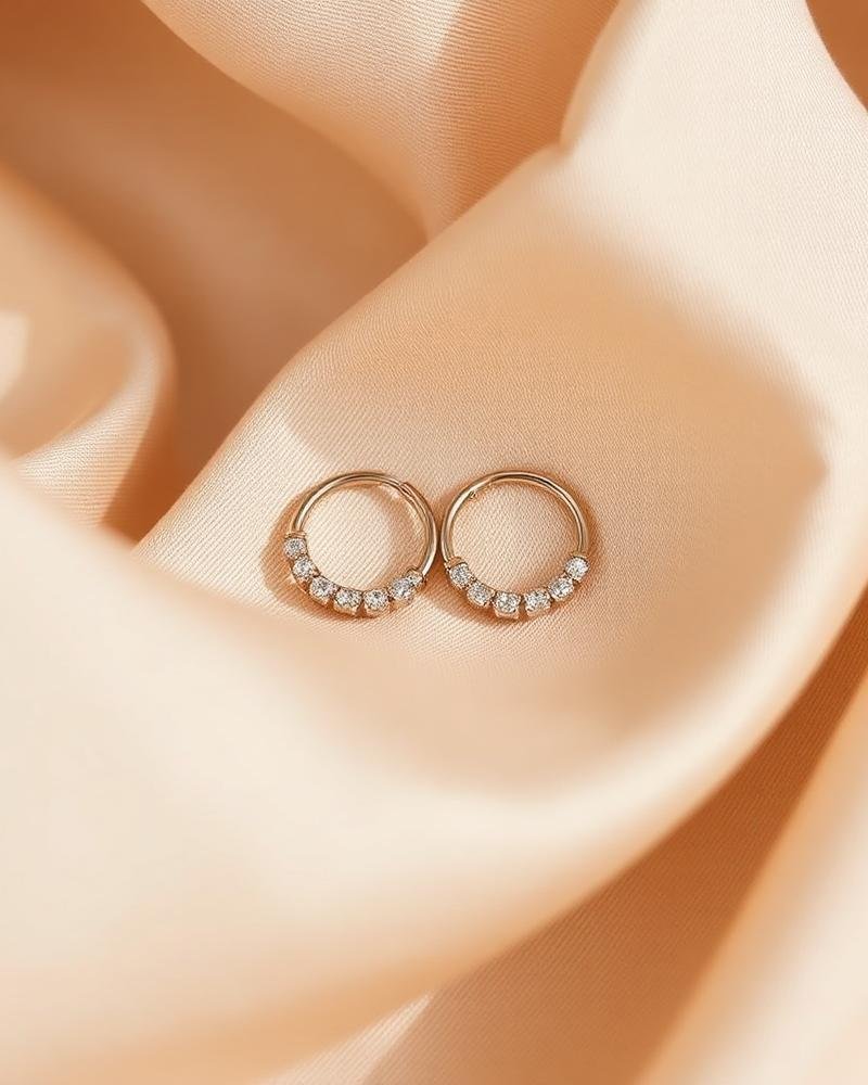 Petit Huggie Hoops